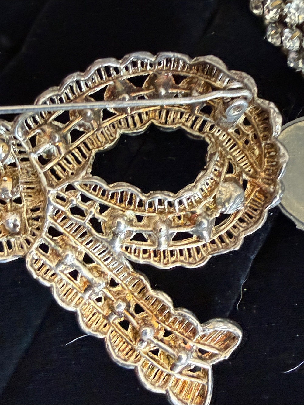Ultimate mini craft lot distressed lion dish jewelry high end Nina Ricci & more - Picture 15 of 16